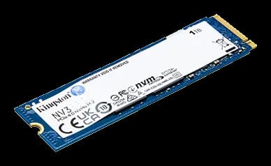 SSD Kingston NV3 M.2 2280 vista en perspectiva